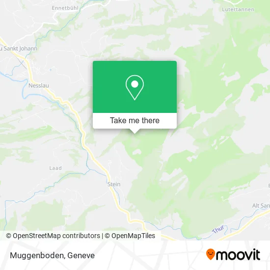 Muggenboden map
