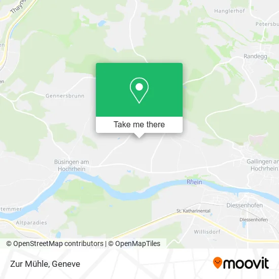 Zur Mühle map