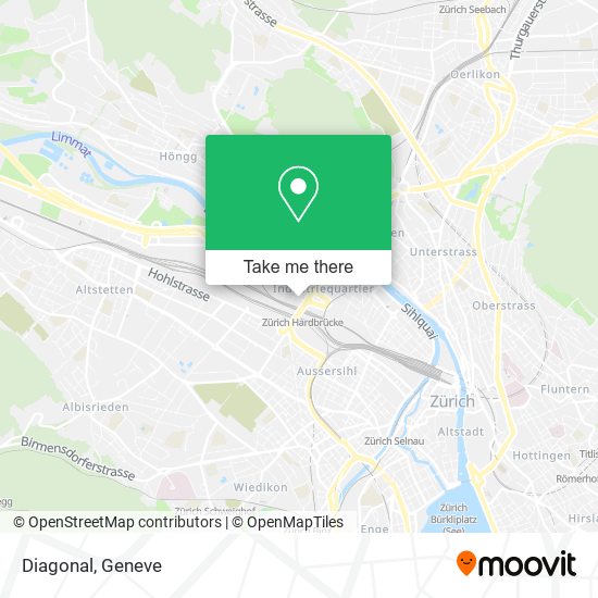 Diagonal map