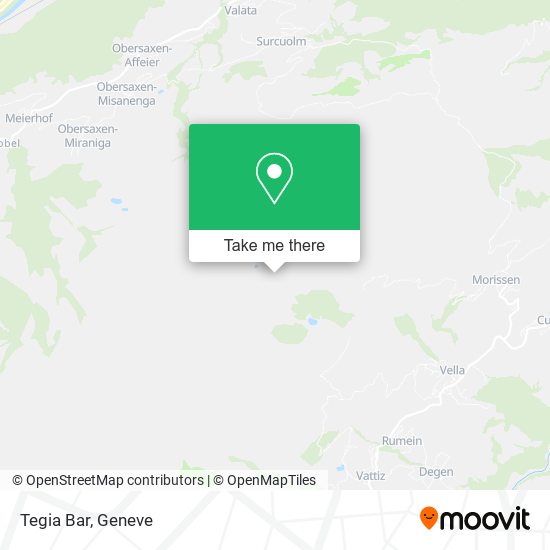 Tegia Bar map