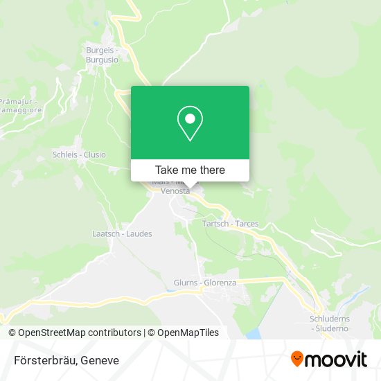 Försterbräu map