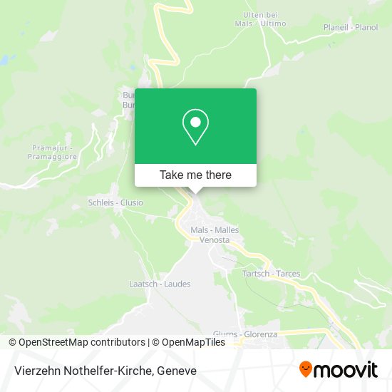Vierzehn Nothelfer-Kirche map