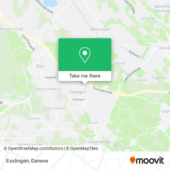 Esslingen map
