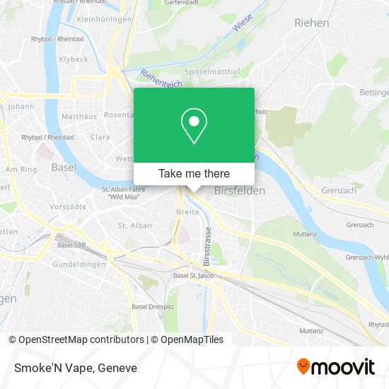 Smoke'N Vape map