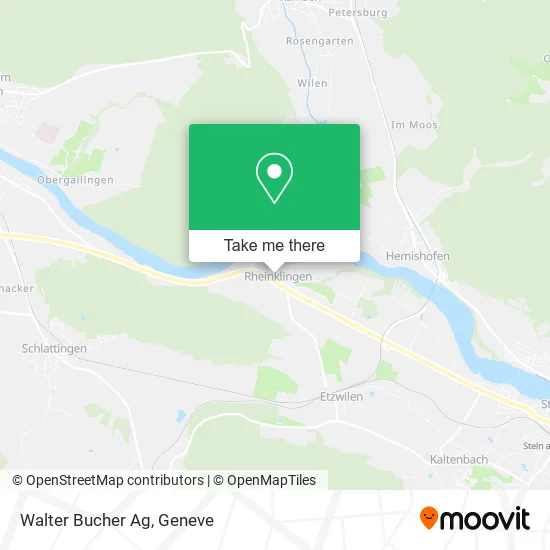 Walter Bucher Ag map