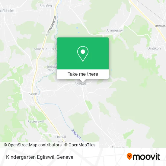 Kindergarten Egliswil map