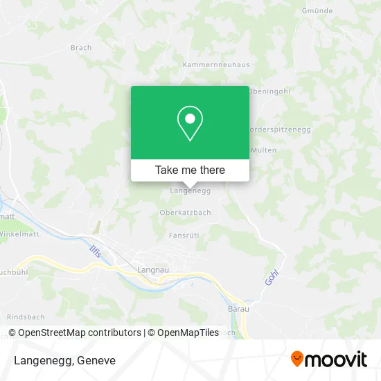 Langenegg map