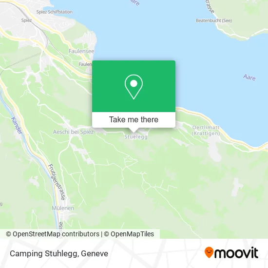 Camping Stuhlegg map