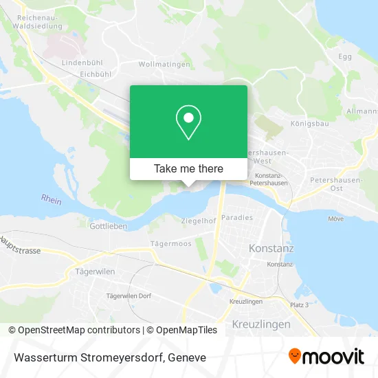 Wasserturm Stromeyersdorf map