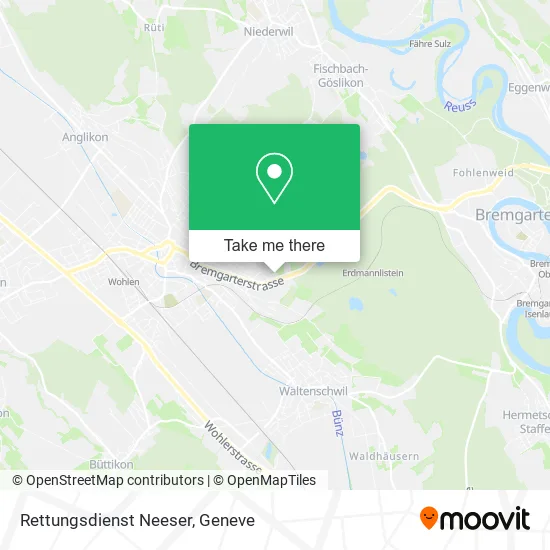 Rettungsdienst Neeser map