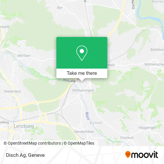 Disch Ag map