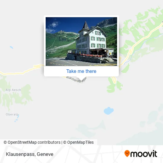 Klausenpass map