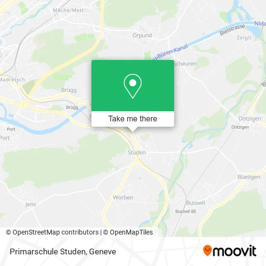 Primarschule Studen map