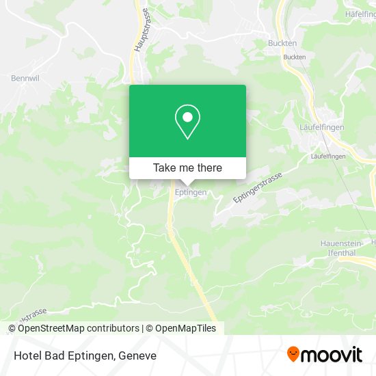 Hotel Bad Eptingen map