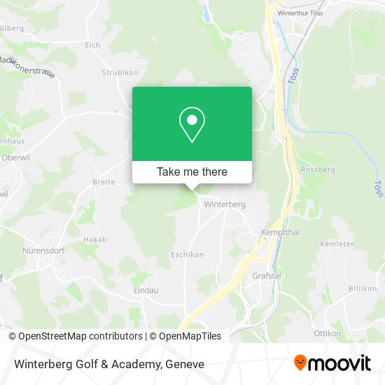 Winterberg Golf & Academy map