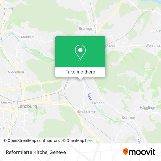Reformierte Kirche map