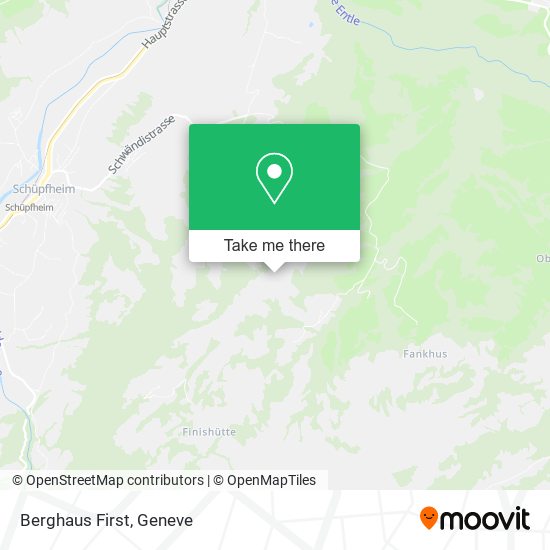 Berghaus First map