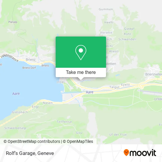 Rolf's Garage map