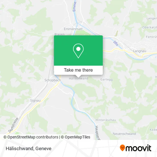 Hälischwand map