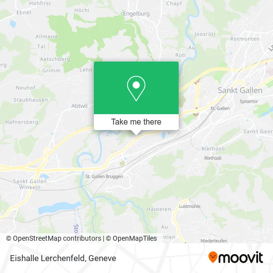 Eishalle Lerchenfeld map