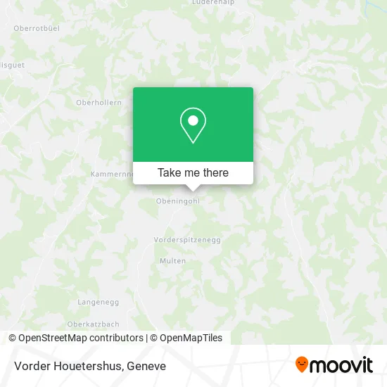Vorder Houetershus map