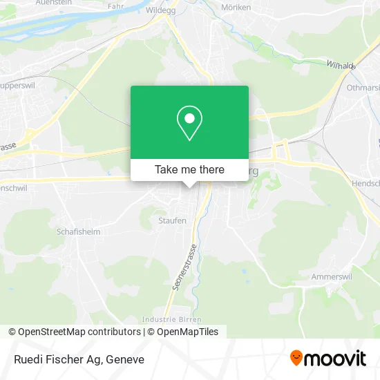 Ruedi Fischer Ag map