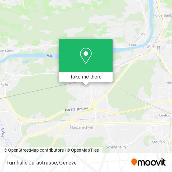 Turnhalle Jurastrasse map