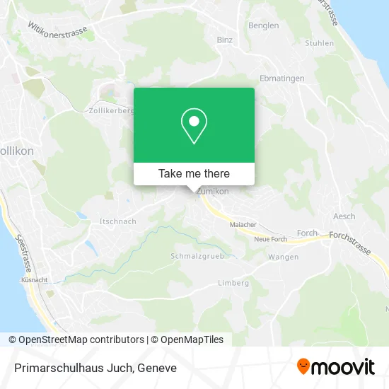 Primarschulhaus Juch map