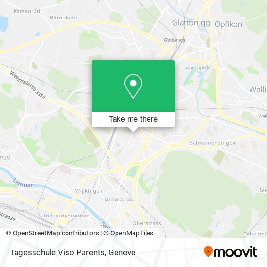 Tagesschule Viso Parents map