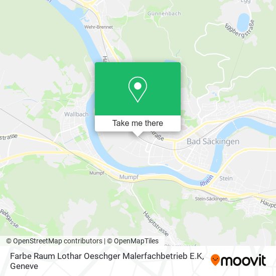 Farbe Raum Lothar Oeschger Malerfachbetrieb E.K map