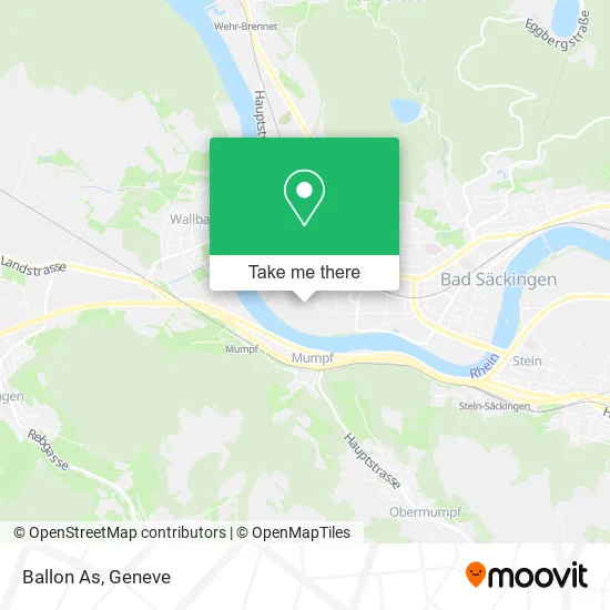 Ballon As map