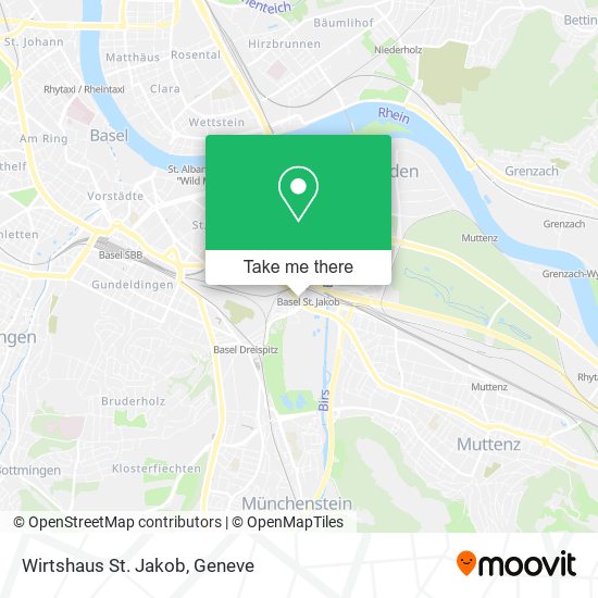 Wirtshaus St. Jakob map