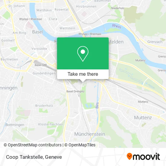 Coop Tankstelle map