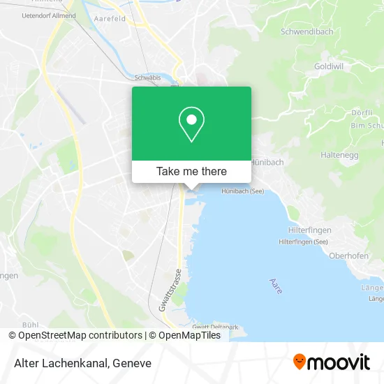 Alter Lachenkanal map