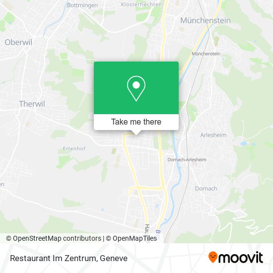 Restaurant Im Zentrum map