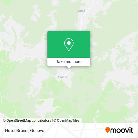 Hotel Brunni map