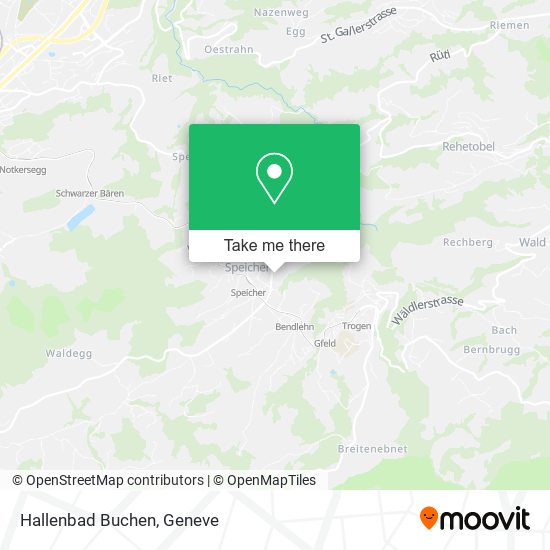 Hallenbad Buchen map