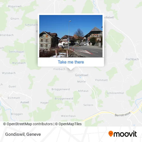 Gondiswil map