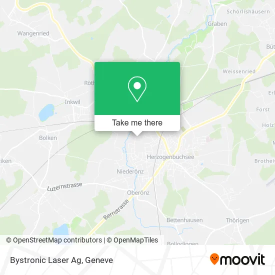 Bystronic Laser Ag map