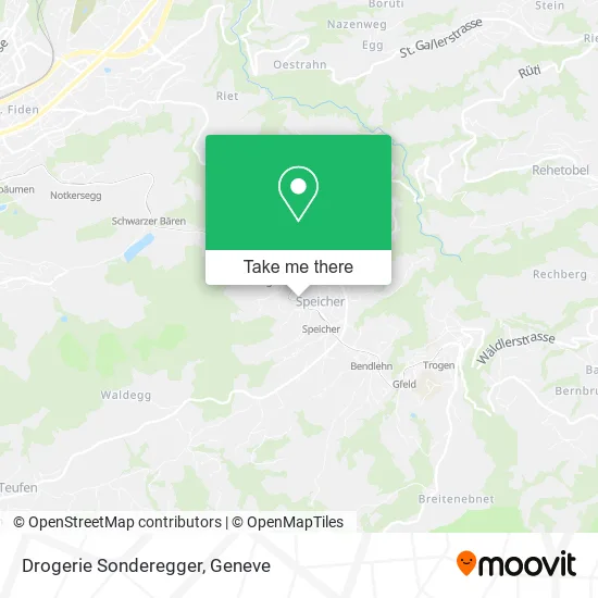 Drogerie Sonderegger plan