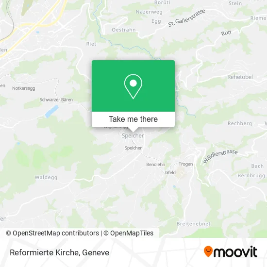 Reformierte Kirche plan