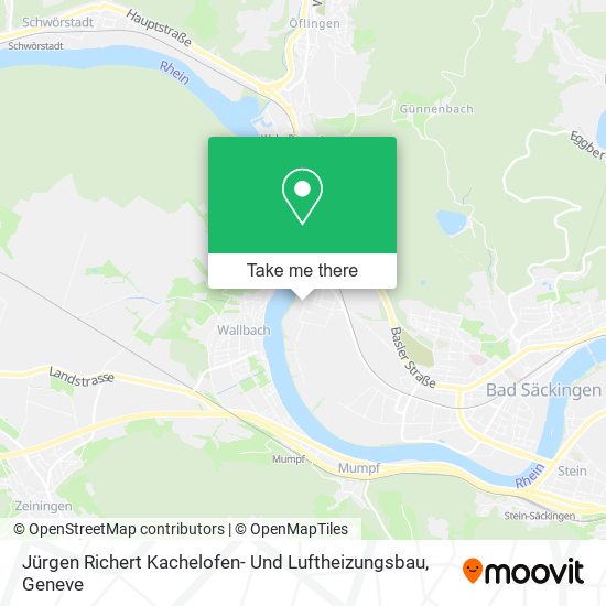 Jürgen Richert Kachelofen- Und Luftheizungsbau map