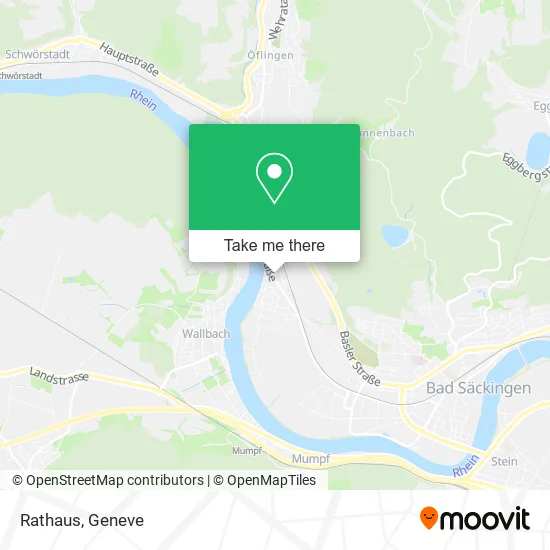 Rathaus map