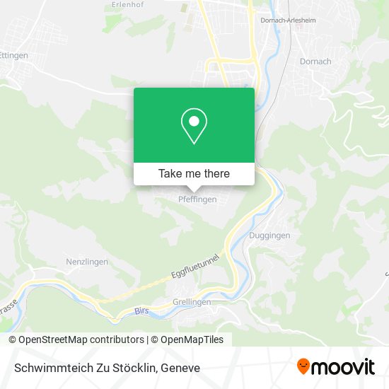 Schwimmteich Zu Stöcklin map