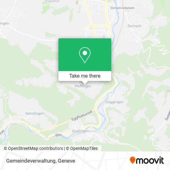 Gemeindeverwaltung map