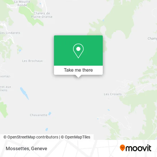 Mossettes map
