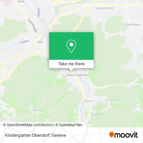 Kindergarten Oberdorf map