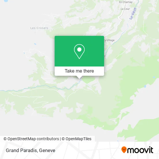 Grand Paradis map