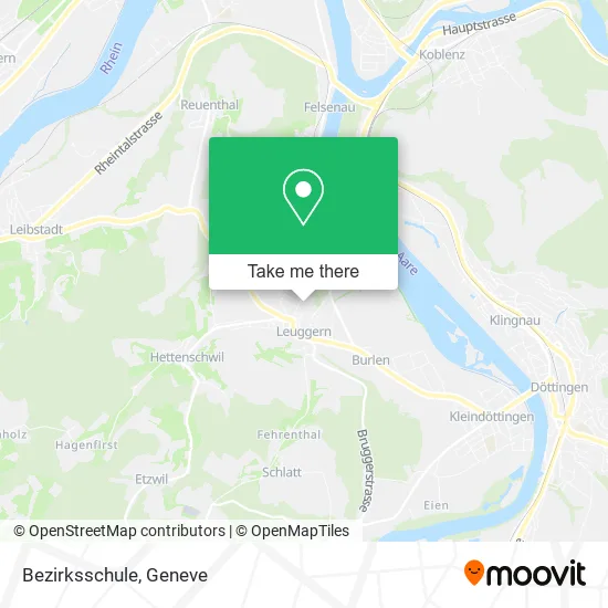 Bezirksschule map