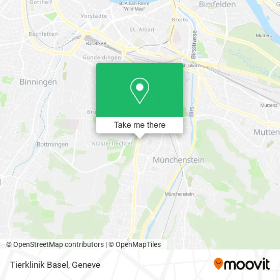 Tierklinik Basel plan